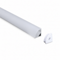 Angled 100 Crescent | Made-to-Order Corner Linear LED Light