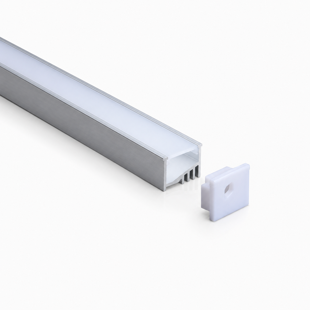 Recess 400 Angled | Made-to-Order Recessed Linear LED Light