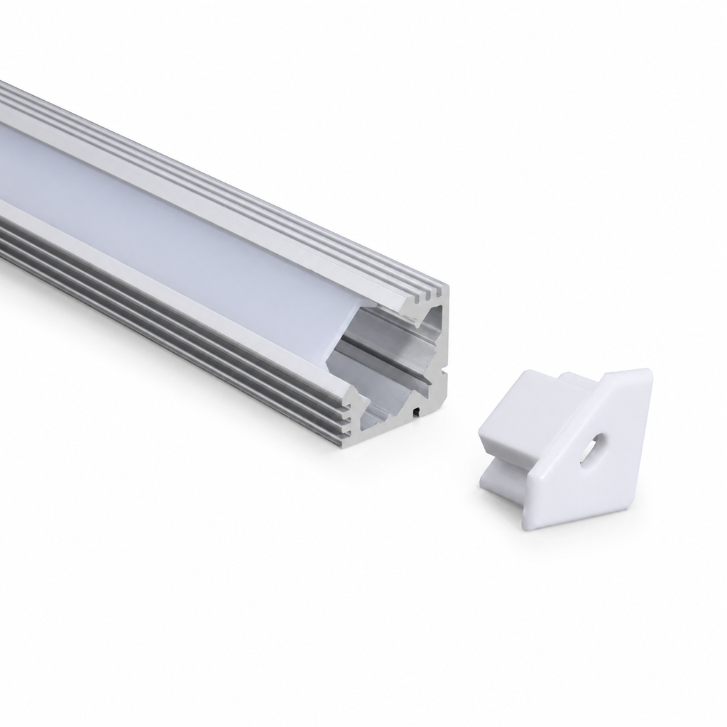 Angled 200 Pyramid | Made-to-Order Corner Linear LED Light