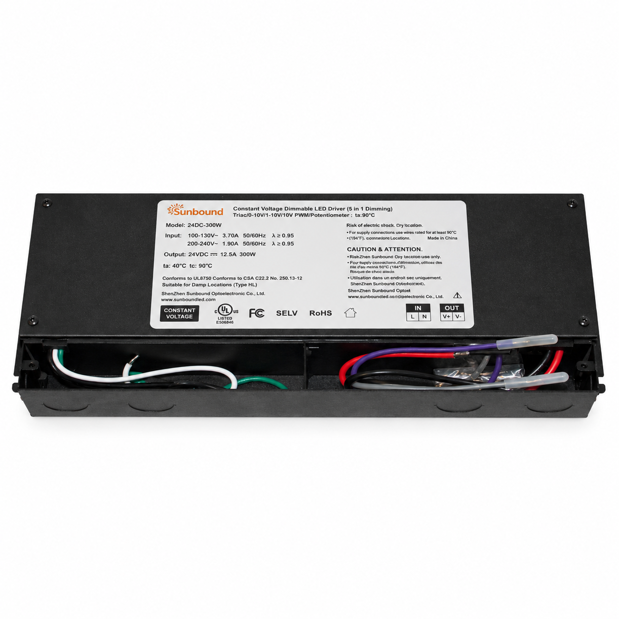 300W Hardwire LED Driver