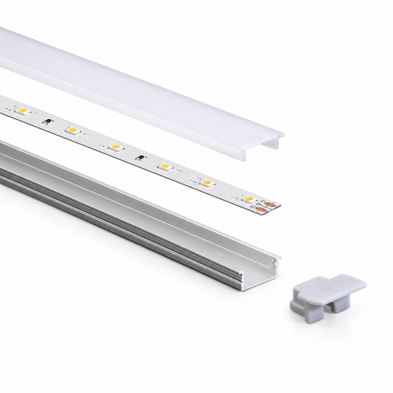 Recess 200 Diffused | Made-to-Order Recessed Linear LED Light
