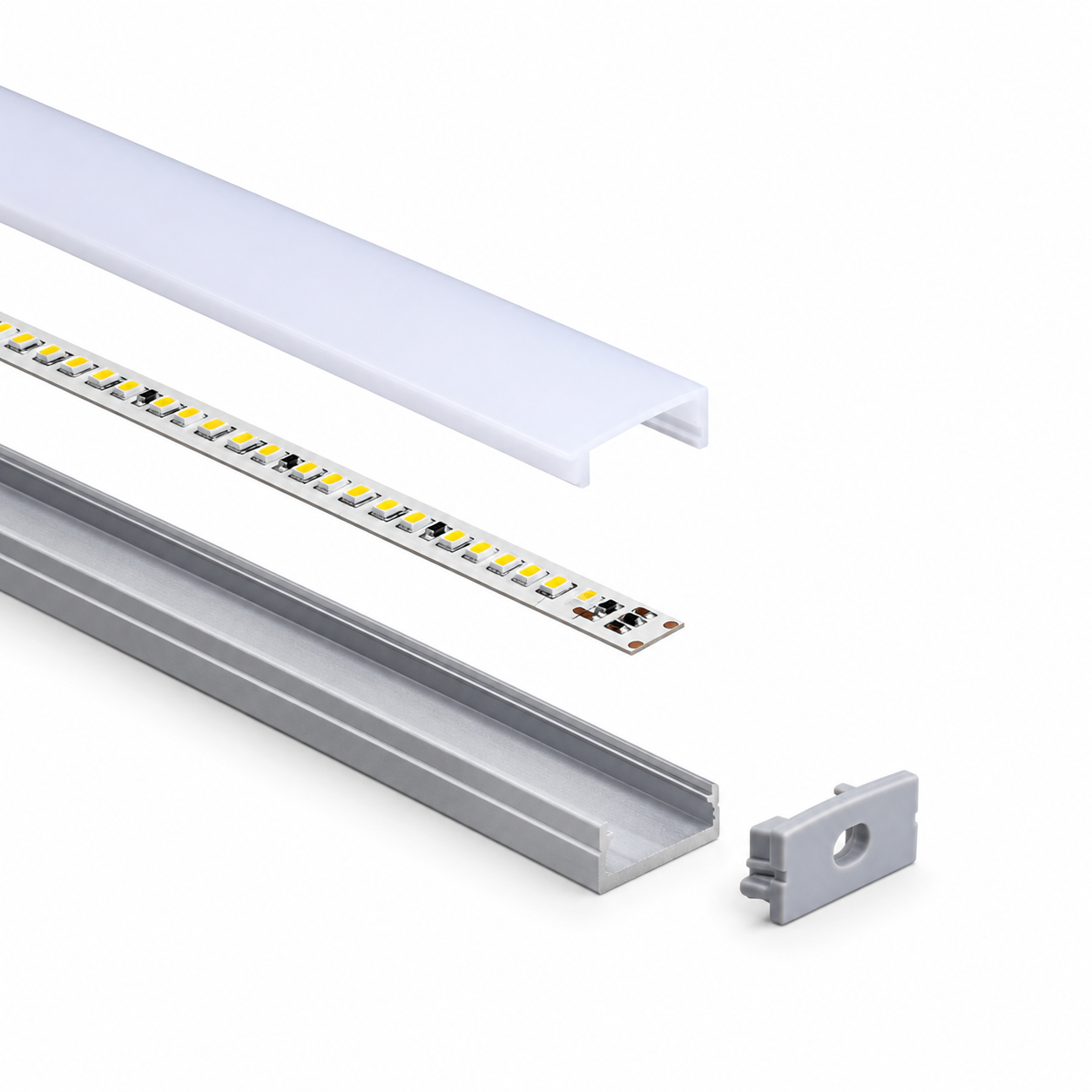 Surface 400 Medium | Made-to-Order Surface Mount Linear LED Light