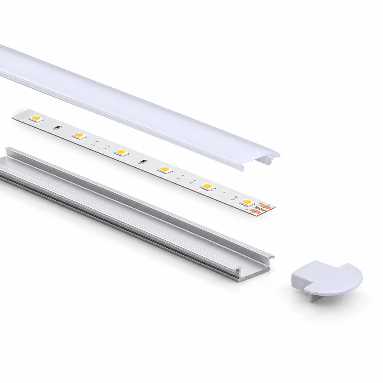 Recess 100 Groove | Made-to-Order Recessed Linear LED Light