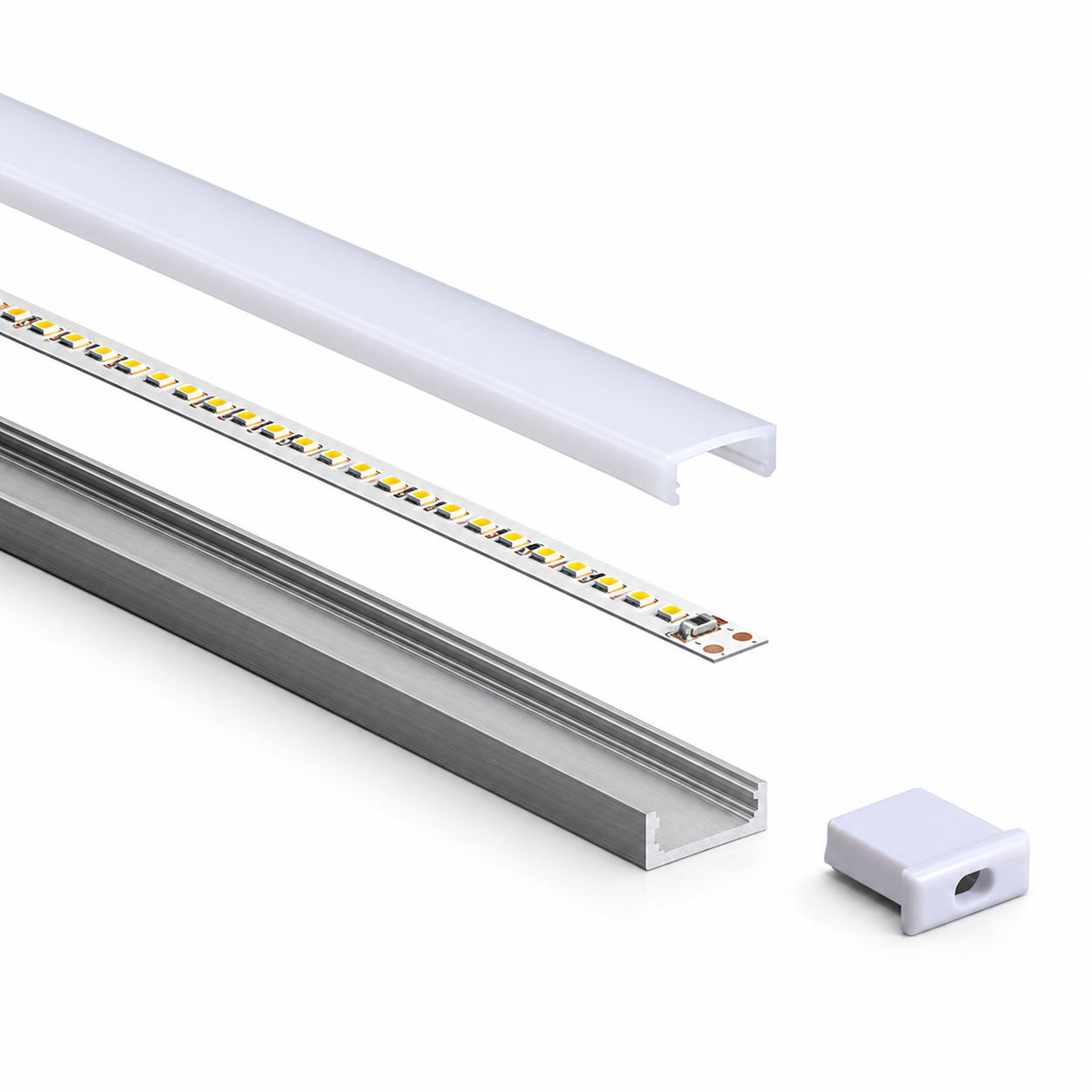 Surface 200 Slim | Made-to-Order Surface Mount Linear LED Light