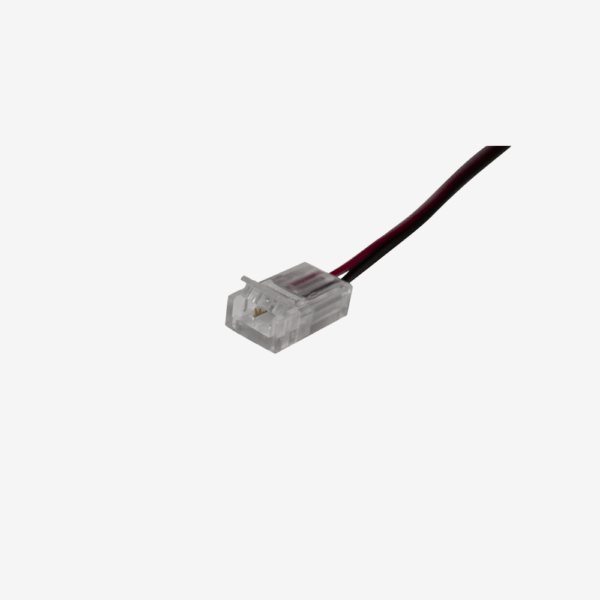 2-Pin No-Solder Connector for DIY System, Strip-to-Wire