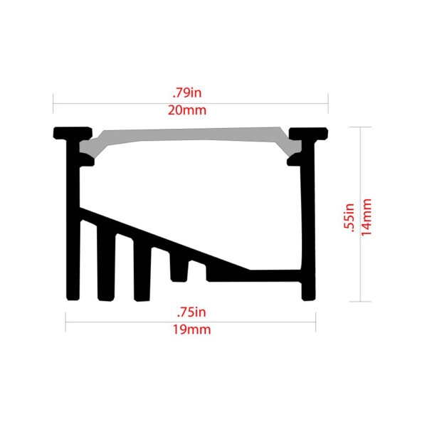 Recessed 400 Angled - Image 2