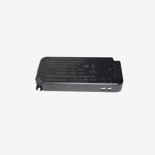 60W Plug & Play LED Driver, 110VAC Input, 24VDC Output